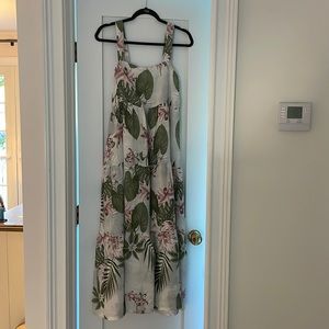 Linen Pistache dress size M
